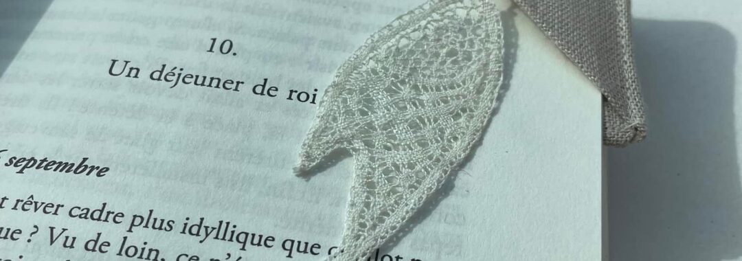 dentelle de binche marque page