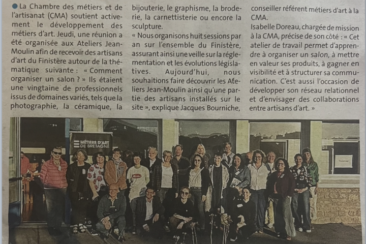 La chambre des métiers aide les artisans pour leur faire gagner en visibilité